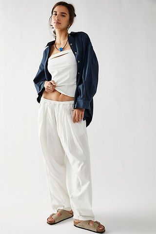 Free People + To the Sky Parachute Pants