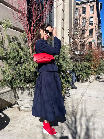 30 Pretty Midi Skirts Seen All Over New York Fashion Week | Who What Wear
