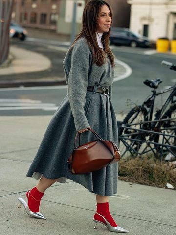 21 Pretty Midi Skirts Seen All Over New York Fashion Week | Who What Wear