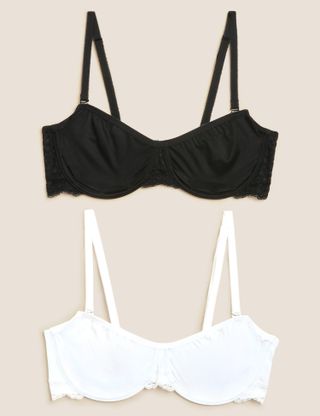 M&S Collection + 2-Pack Wired Strapless Bras