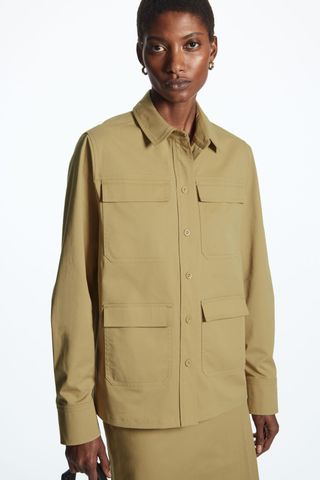 COS + Twill Utility Shirt