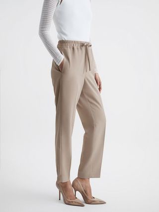 Reiss + Mink Hailey Pull on Trousers