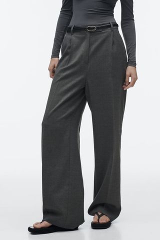 Zara + Tailored Trousers with Darts