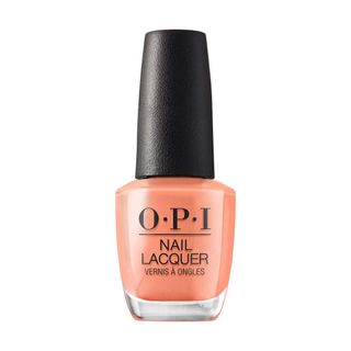 OPI + Nail Lacquer in Freedom of Peach