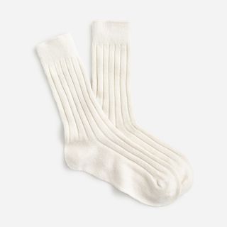 J.Crew + Cashmere-Blend Trousers Socks