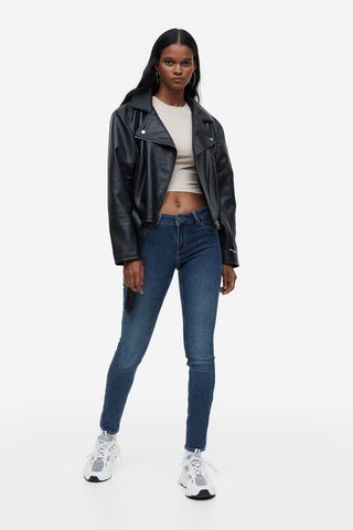 H&M + Skinny Low Jeans