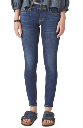 Lucky Brand + Lizzie Low Rise Skinny Jeans