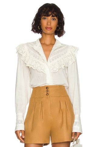 Free People + Hite The Road Blouse