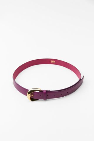 Zara + Leather Belt