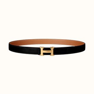 Hermès + H Belt Buckle & Reversible Strap