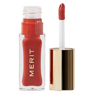 Merit + Shade Slick Tinted Lip Oil in Cara Cara