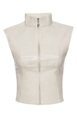 Miaou + Harley Faux Leather Vest