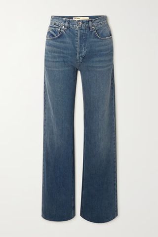 Grlfrnd + Brooklyn High-Rise Straight-Leg Jeans