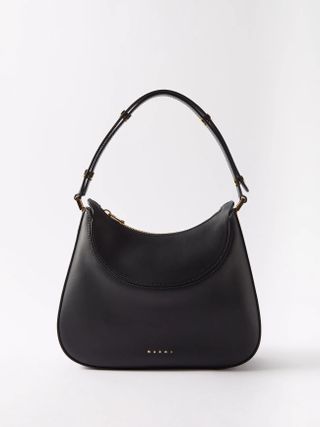 Marni + Milano Small Leather Shoulder Bag