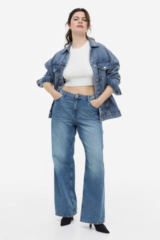 H&M+ + 90s Baggy High Jeans