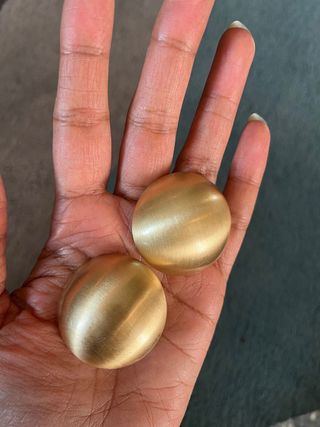 Subrina Shop + Big Gold Dome Earrings