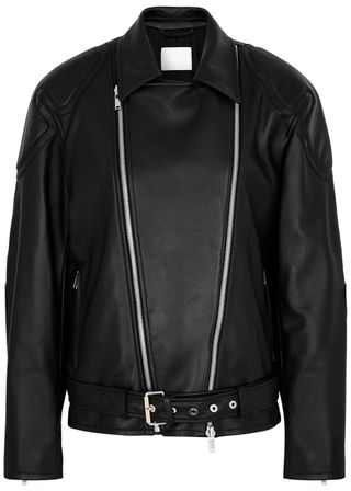 Dion Lee + Leather Biker Jacket
