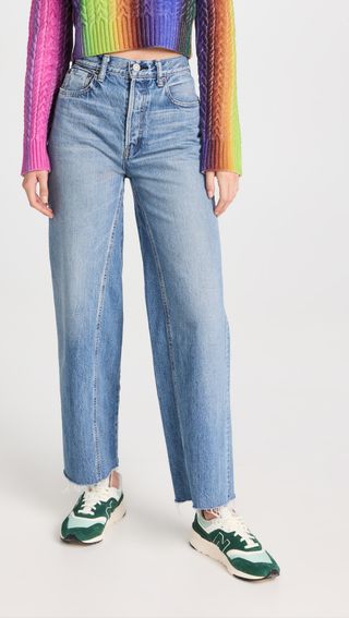 Moussy Vintage + Riverview Wide Straight Jeans
