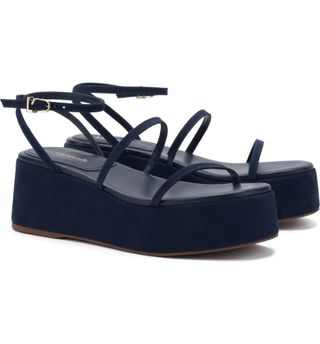 Larroude + Gio Platform Sandal