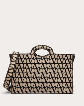 Valentino Garavani + La Troisieme Toile Iconographe Shopping Bag