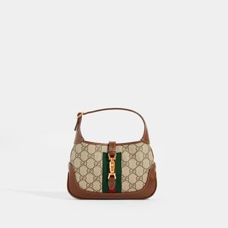 Gucci + Jackie 1961 Mini Hobo Bag in Canvas