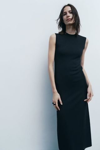 Zara + Knit Midi Dress