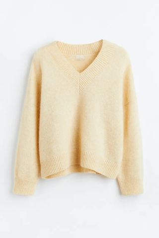 H&M + Oversized Mohair-Blend Sweater