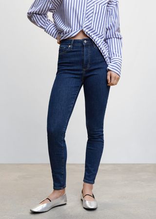 Mango + High-Rise Skinny Jeans
