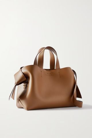 Acne Studios + Knotted Leather Tote