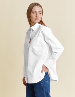 Albaray + Organic Cotton Collared Shirt