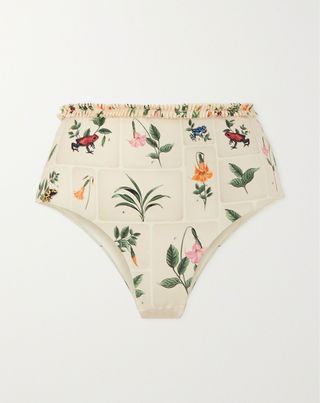 Agua by Agua Bendita + Nopal Printed Recycled Bikini Briefs