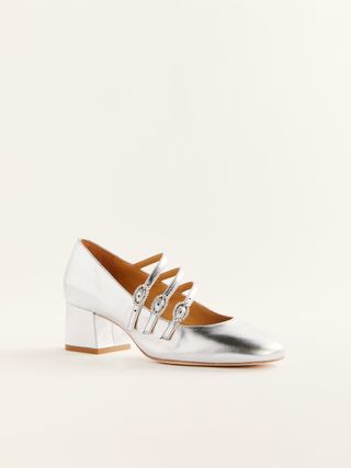 Reformation + Mimi Buckle Pump