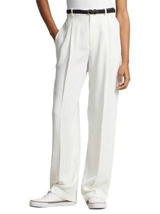 Polo Ralph Lauren + Satin Straight-Fit Trousers