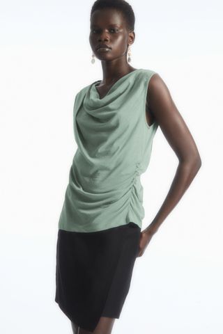 Warehouse + Ruched Top