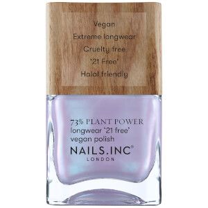 Nails Inc. + Plant Power Nail Polish in Eco Glow