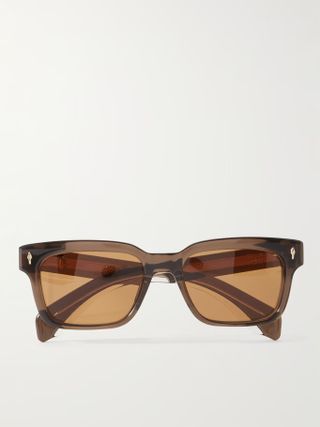 Jacques Marie Mage + Molino 55 D-Frame Gold-Tone and Acetate Sunglasses