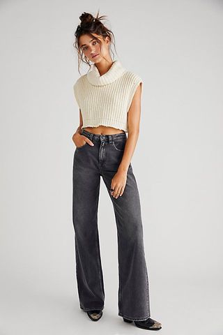 We the Free + Tinsley Baggy High-Rise Jeans