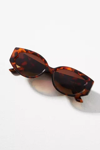 Anthropologie + Almond Tortoise Sunglasses