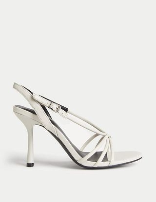 M&S Collection + Buckle Strappy Stiletto Heel Sandals