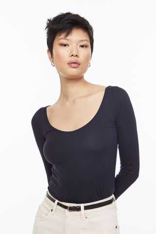 H&M + Jersey Top