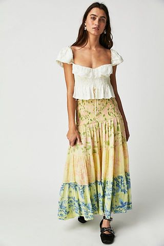 Free People + Bubbles Only Convertible Midi