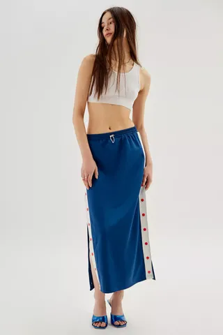Urban Outfitters + UO Ryder Tearaway Midi Skirt