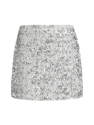 Amanda Uprichard + Dale Sequin Mini Skirt