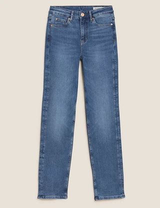 M&S Collection + Sienna Straight Leg Jeans With Stretch