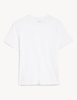 M&S Collection + Pure Cotton Everyday Fit T-Shirt