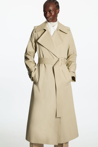 COS + Oversized Belted Trench Coat