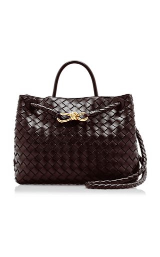 Bottega Veneta + Small Andiamo Intrecciato Leather Bag