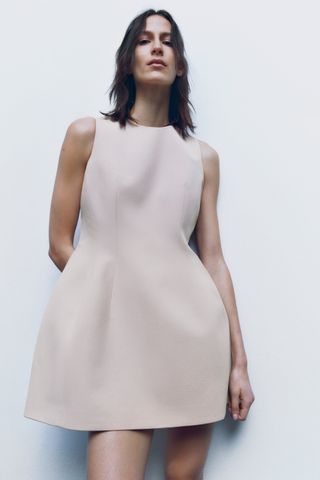 Zara + Voluminous Short Dress