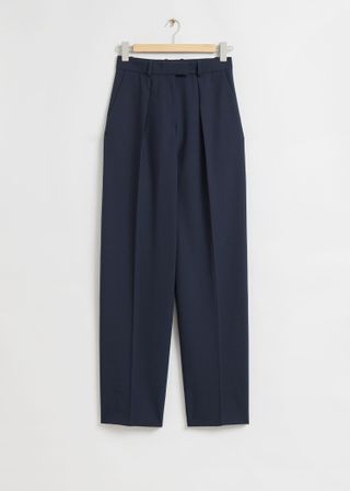 & Other Stories + Relaxed Press Crease Tailored Trousers