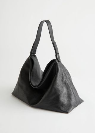 & Other Stories + Slouchy Leather Shoulder Bag